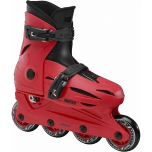 Inline Rollers Orlando 4.0 με Προστατευτικά και Κράνος από την ROCES red