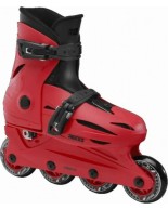 Inline Rollers Orlando 4.0 με Προστατευτικά και Κράνος από την ROCES red