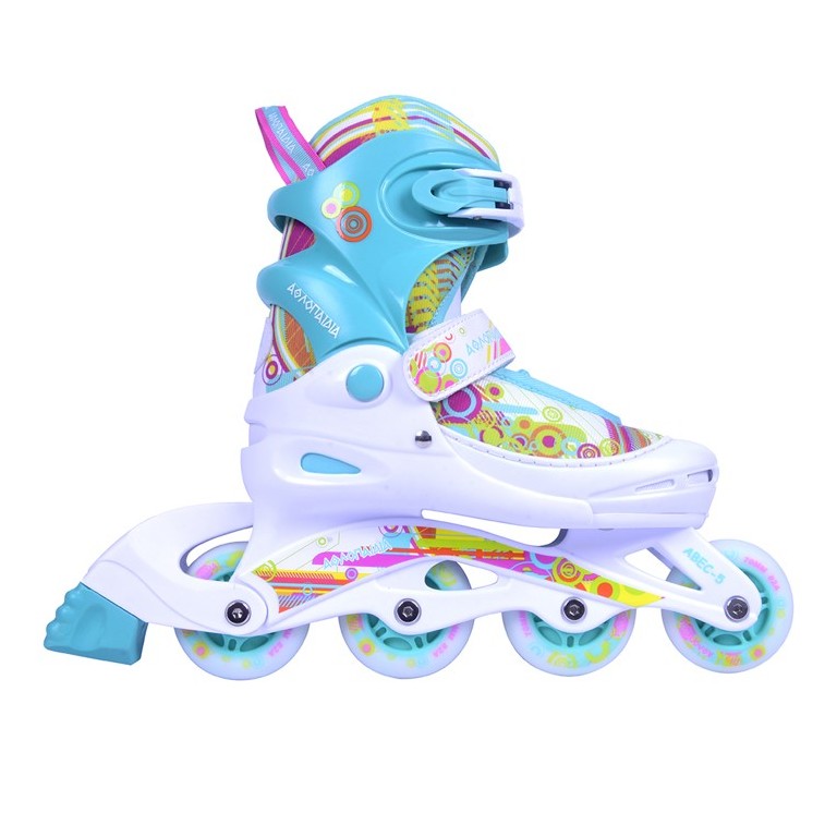 Αυξομειούμενα Inline Skates Αθλοπαιδιά, Μέντα 002.1084/MN (Size 30-33)