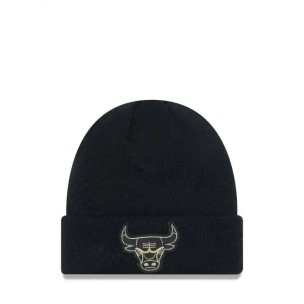 Σκούφος NEW ERA  Badge Beanie Bulls 60364359 Μαύρο