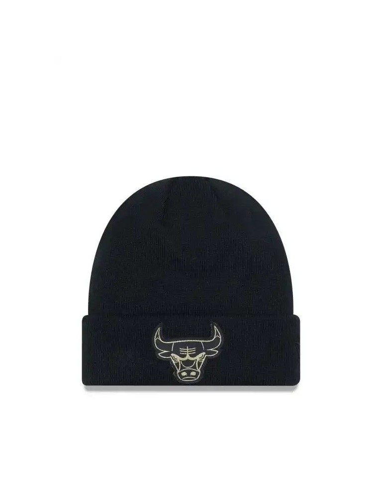Σκούφος NEW ERA Badge Beanie Bulls 60364359 Μαύρο