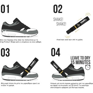 Καθαριστικό Παπουτσιών Crep Protect Mark On Midsole Custom Pen  1216470 White