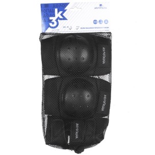 Αθλοπαιδιά Παιδικά Προστατευτικά Μαύρο 003.11359/BLK (Extra Small)