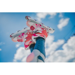 Παγοπέδιλα Nijdam Inline Skates - Combo "Bold Berry" N14AC02 (Size 29-32)