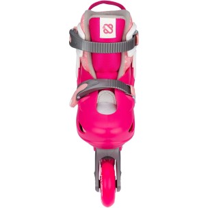 Ρυθμιζόμενα Πατίνια 3-σε-1 Nijdam Inline Skates "Floral Switch" N22AA01 (Size 29-32)