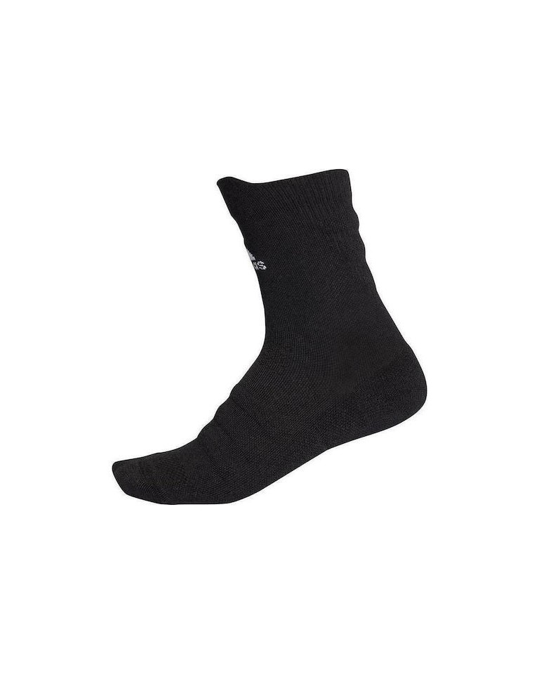 Αθλητικές Κάλτσες Adidas Alphaskin Lightweight Cushioning Crew Μαύρες 1 Ζεύγος cv7428