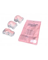 Σετ Προστατευτικά Γκρι/Ροζ Medium Amila 48978