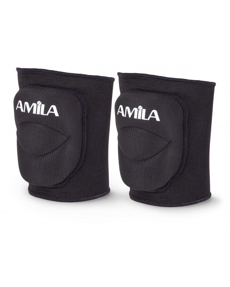Επιγονατίδα Volley με Foam Μαύρη Amila 83073 (Small)