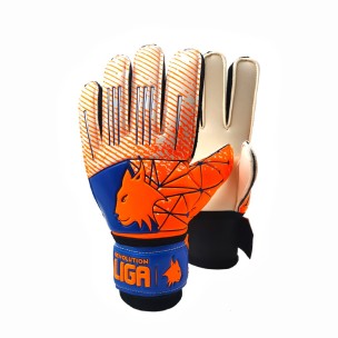 Γάντια Τερματοφύλακα Ligasport GK Gloves Revolution (Dark Blue/Orange)