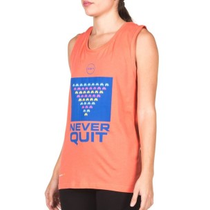 Γυναικεία Αμάνικη Μπλούζα GSA 100% Organic Cotton 19-2635 Coral