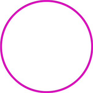 Χούλα-Χουπ Φούξια amila 60cm - Φ18mm - 155gr, Φούξια (48169)