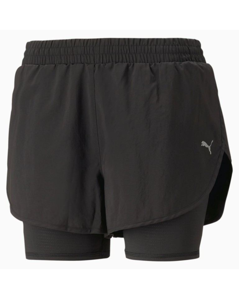Γυναικείο Σορτσάκι Puma Run Favorite Woven 2 in 1 3'' Short 523181-01
