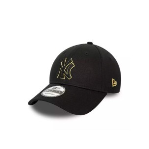 Αθλητικό Καπέλο NEW ERA New York Yankees Metallic Outline Black 9FORTY Adjustable Cap  60435135