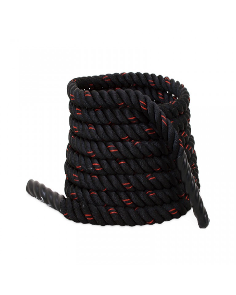 Σχοινί Crossfit 9m Μαύρο Viking C-967-9 Battle Rope Polyester