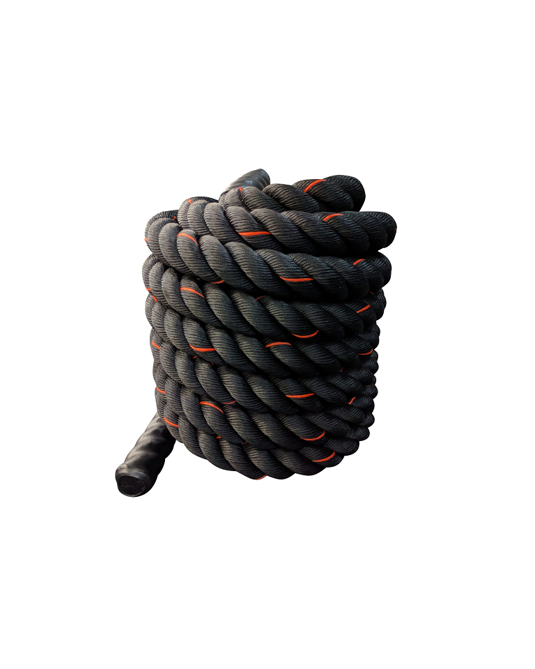 Σχοινί Crossfit 15m Μαύρο Viking C-967-15 Battle Rope Polyester