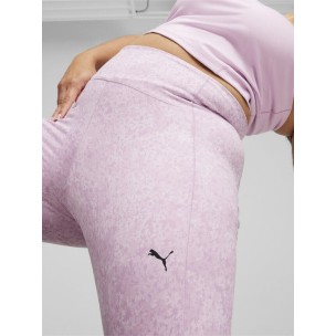 Γυναικείο Κολάν Puma Studio Foundations HW 7/8 Aop Tight 524850-60
