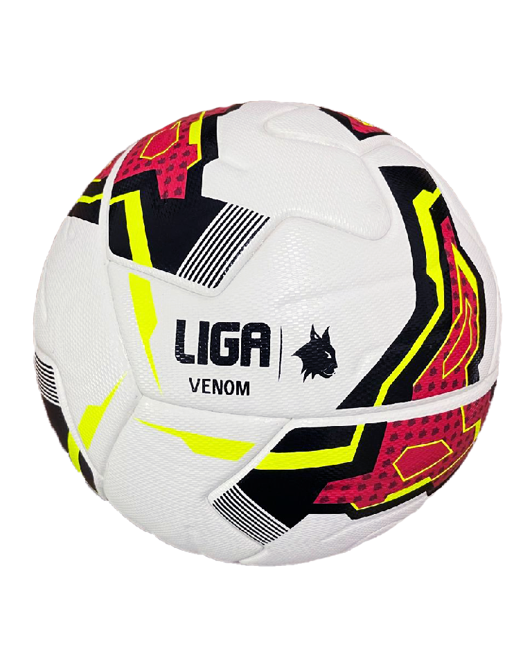 Μπάλα Ποδοσφαίρου Ligasport Venom (Red/Yellow Fluo) (Size 5)