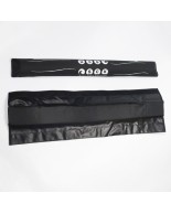 SCK μαξιλαράκια μεγάλα για Aero σχάρες οροφής 32'' σετ  Μαύρα