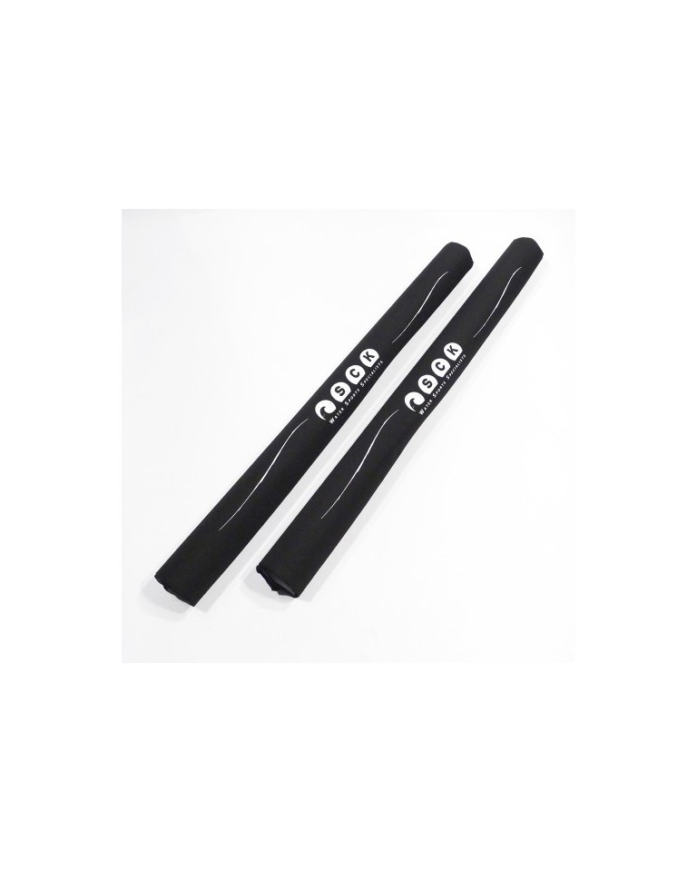 SCK μαξιλαράκια μεγάλα για τετράγωνες σχάρες οροφής 32'' σετ Μαύρα