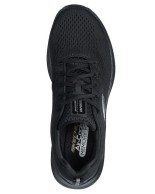Ανδρικά Αθλητικά Παπούτσια Skechers Engineered Mesh Lace-Up Lace Up Sneaker W/Air-Cooled Memory Foam 232625-BBK