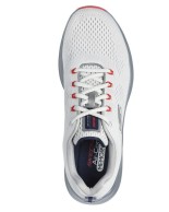 Ανδρικά Αθλητικά Παπούτσια Skechers Engineered Mesh Lace-Up Lace Up Sneaker W/Air-Cooled Memory Foam 232625-GYOR