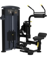 Μηχάνημα Κοιλιακών/Ραχιαίων Impulse Abdominal / Back Extension IT9534 (Μαύρο)