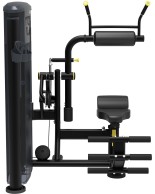 Μηχάνημα Κοιλιακών/Ραχιαίων Impulse Abdominal / Back Extension IT9534 (Μαύρο)