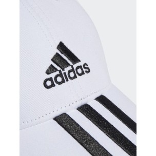 Adidas Baseball 3-Stripes Cotton Twill Baseball Jockey II3509 Λευκό