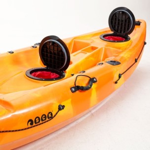 Μονοθέσιο Καγιάκ Ψαρέματος Sck Conger 295 (Πορτοκαλί/Κίτρινο)