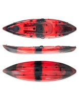 Μονοθέσιο Καγιάκ Ψαρέματος Sck Conger 295 (Κόκκινο/Μαύρο)