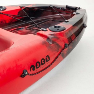 Μονοθέσιο Καγιάκ Ψαρέματος Sck Conger 295 (Κόκκινο/Μαύρο)