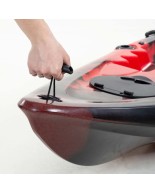 Μονοθέσιο Καγιάκ Ψαρέματος Sck Conger 295 (Κόκκινο/Μαύρο)