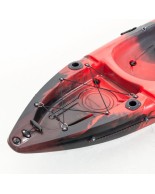 Μονοθέσιο Καγιάκ Ψαρέματος Sck Conger 295 (Κόκκινο/Μαύρο)