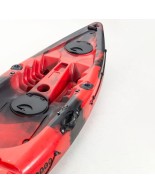 Μονοθέσιο Καγιάκ Ψαρέματος Sck Conger 295 (Κόκκινο/Μαύρο)
