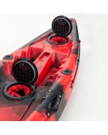 Μονοθέσιο Καγιάκ Ψαρέματος Sck Conger 295 (Κόκκινο/Μαύρο)