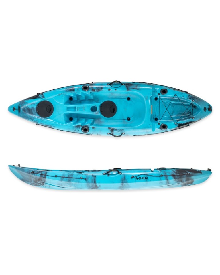 Μονοθέσιο Καγιάκ για Ψάρεμα Sck Conger 295 (Μαύρο-Μπλέ)