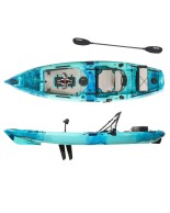 Μονοθέσιο καγιάκ με κάθισμα αλουμινίου SCK Oceanus 335 (Μπλε/Τυρκουάζ)