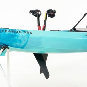 Μονοθέσιο καγιάκ με κάθισμα αλουμινίου SCK Oceanus 335 (Μπλε/Τυρκουάζ)