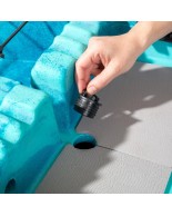 Μονοθέσιο καγιάκ με κάθισμα αλουμινίου SCK Oceanus 335 (Μπλε/Τυρκουάζ)