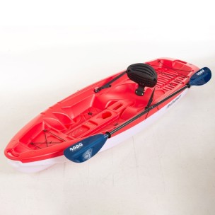 Μονοθέσιο Καγιάκ με Λευκή Γάστρα Sck Tipsy 254 (Κόκκινο-Άσπρο)