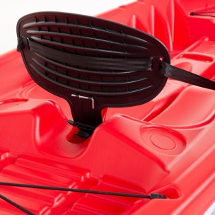 Μονοθέσιο Καγιάκ με Λευκή Γάστρα Sck Tipsy 254 (Κόκκινο-Άσπρο)