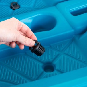 Μονοθέσιο Καγιάκ με Λευκή Γάστρα Sck Tipsy 254 (Κόκκινο-Άσπρο)