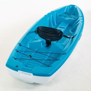 Μονοθέσιο Καγιάκ με Λευκή Γάστρα Sck Tipsy 254 (Κόκκινο-Άσπρο)