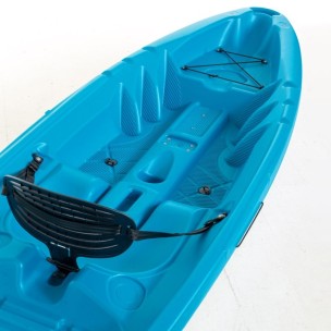 Μονοθέσιο Καγιάκ με Λευκή Γάστρα Sck Tipsy 254 (Κόκκινο-Άσπρο)