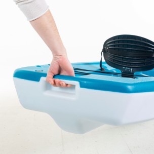 Μονοθέσιο Καγιάκ με Λευκή Γάστρα Sck Tipsy 254 (Κόκκινο-Άσπρο)