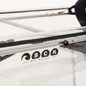 Διθέσιο Θαλάσσιο διάφανο Κανό Sck Serenus 2 (Με κουπιά και καθίσματα)