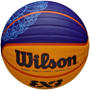 Μπάλα αγώνων Μπάσκετ Wilson Fiba 3x3 Paris 2024 Indoor/Outdoor WZ1011502XB6F (Size 6)