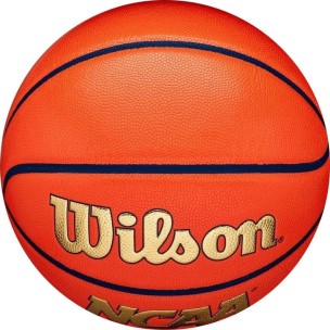 Μπάλα Μπάσκετ Wilson Ncaa Legend VTX Orange/Gold Outdoor WZ2007401XB7 (Size 7)