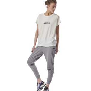 Γυναικείο Παντελόνι Φόρμας Body Action Women's Essential Sport Jogger 021432 Silver Grey