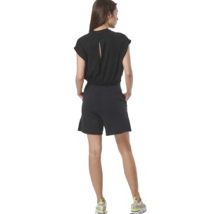 Γυναικείο Σόρτς Body Action Women's High Waisted Loose Fit Shorts 031422-01 Black